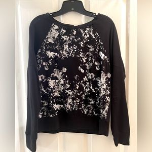 Converse One Star black and white sweatshirt